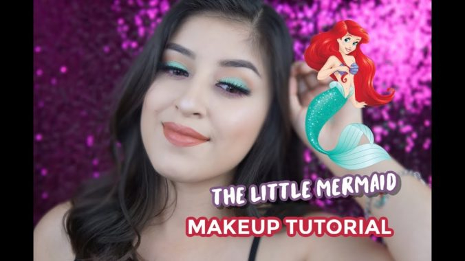 Little Mermaid Eye Makeup The Little Mermaid Inspired Makeup Tutorial Nellybee21 Colourpop