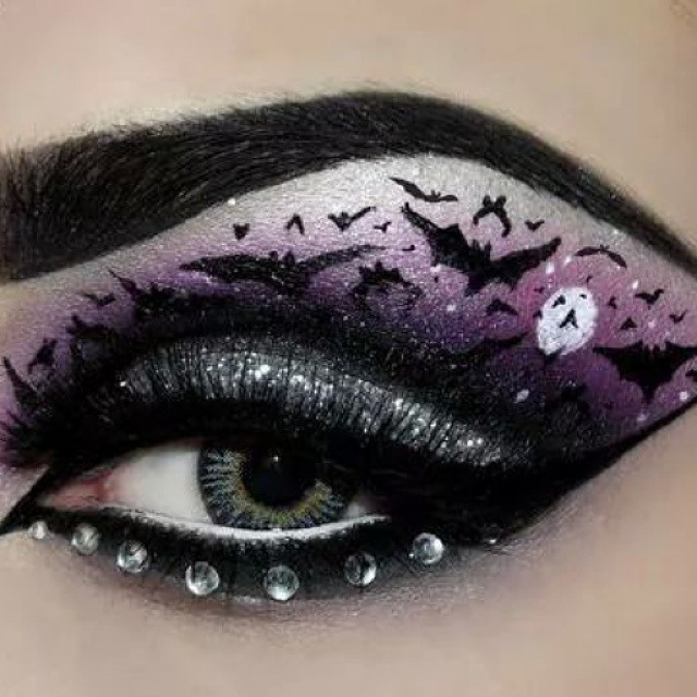 Makeup Eye Looks Halloween Eye Makeup Creepy Looks To Complete Your Costume