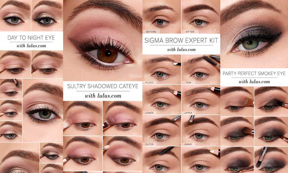 Makeup For Brown Eyes Tutorial 10 Easy Step Step Makeup Tutorials For Brown Eyes