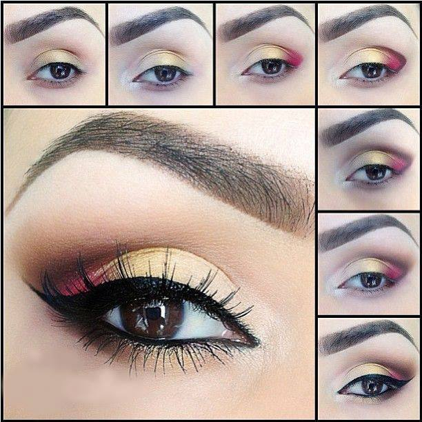 Makeup For Brown Eyes Tutorial 20 Easy Step Step Eyeshadow Tutorials For Beginners Her Style Code