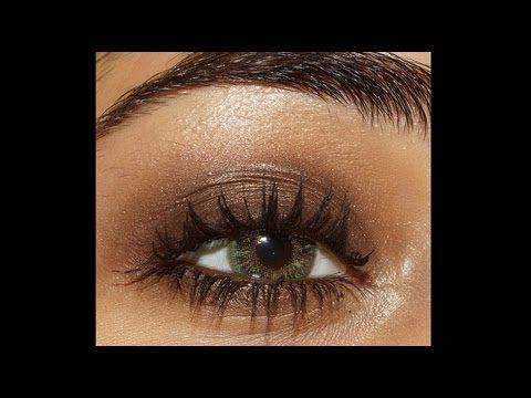 Makeup For Brown Eyes Tutorial Easy Brown Smokey Eye Makeup Tutorial Corallista Youtube