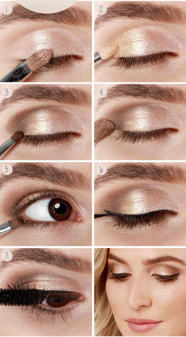 Makeup For Brown Eyes Tutorial Eye Shadow For Brown Eyes Makeup Tutorials Guide Estheticnet