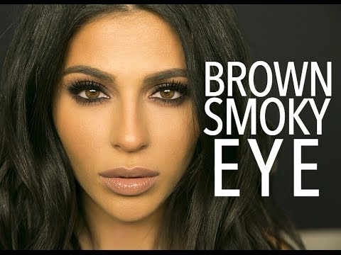 Makeup For Dark Eyes Brown Smokey Eye Makeup Tutorial Teni Panosian Youtube