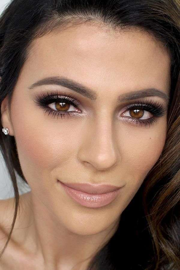 Makeup For Dark Eyes Choosing The Right Makeup For Brown Eyes In The Evenings