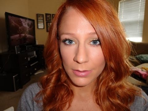 Makeup For Gingers With Blue Eyes Makeup For Redheads Fall Makeup Youtube