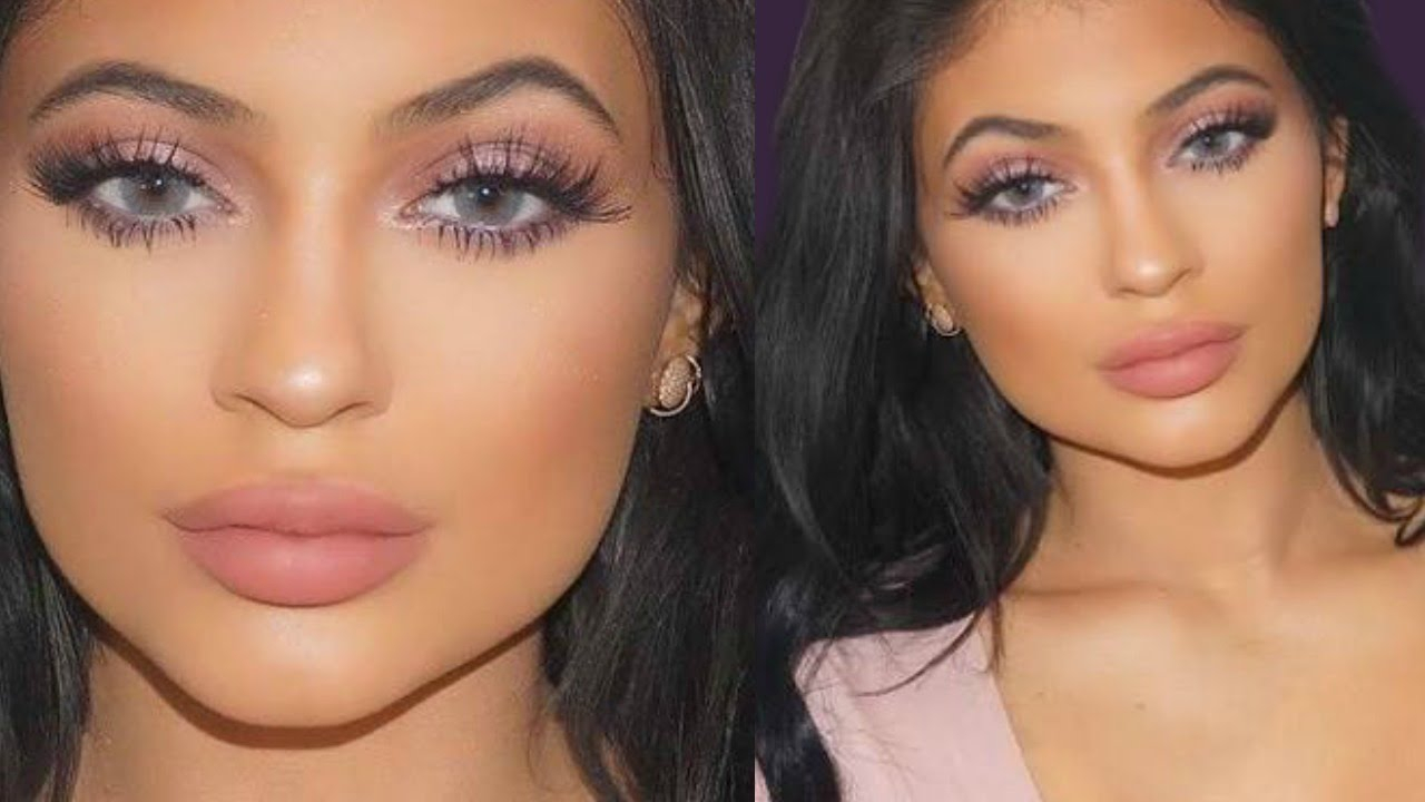 Makeup For Gray Eyes Kylie Jenner Inspired Makeup Tutorial Grey Eyes Soft Summer