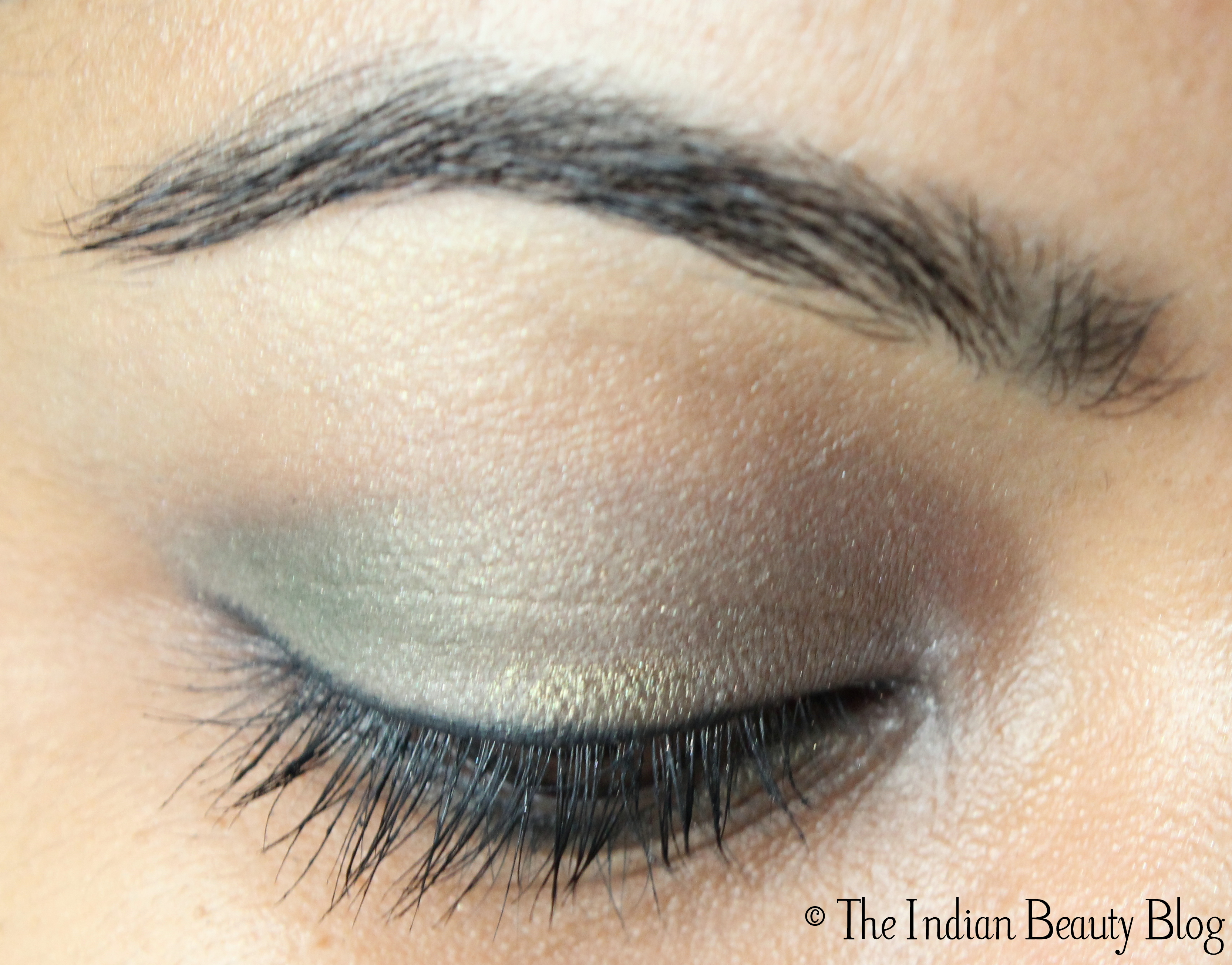 Makeup For Green Eyes 30 Days Eye Makeup Challenge Look 19 Subtle Green The Indian