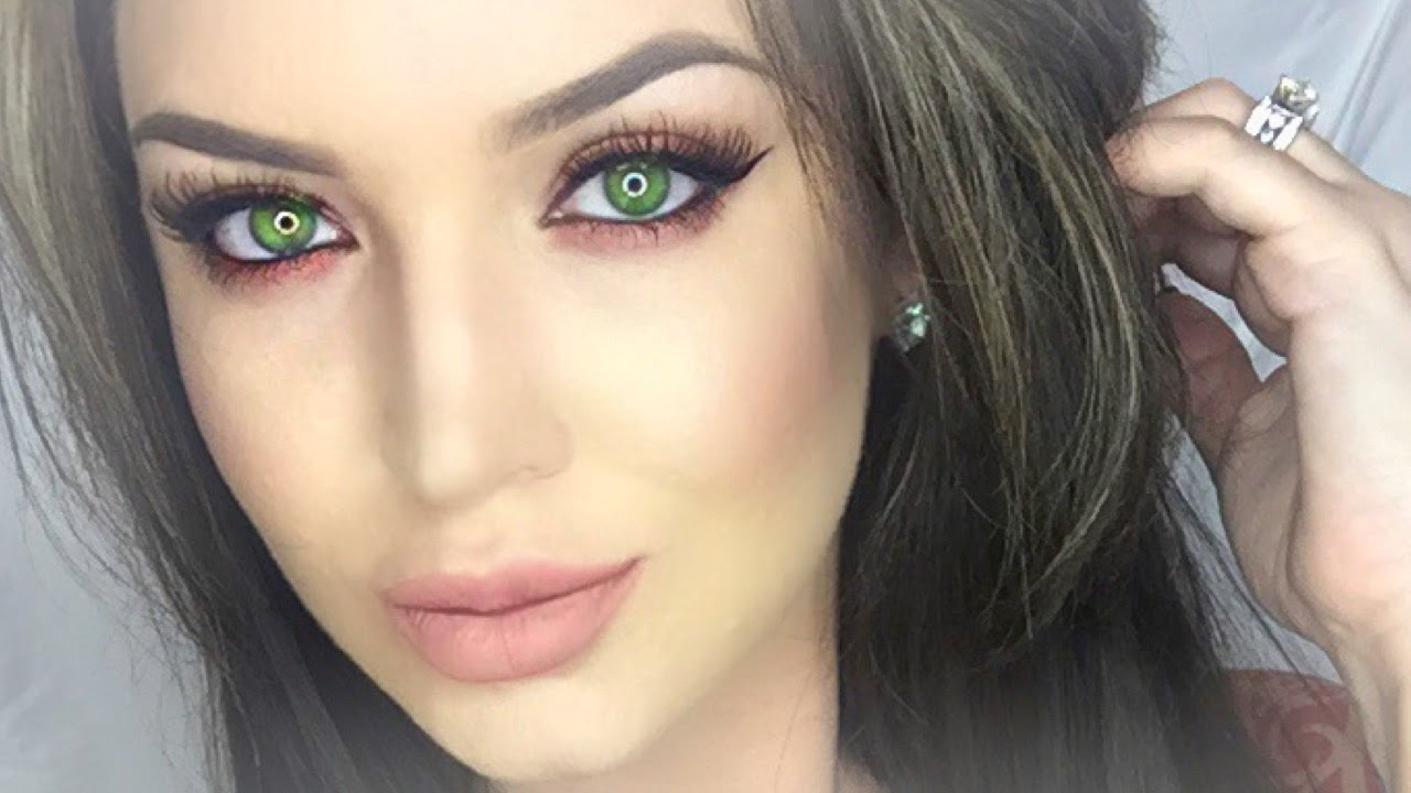 Makeup For Green Eyes Enhance Hazel Green Eyes Makeup Tutorial Youtube