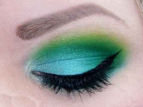 Makeup For Greenish Blue Eyes 120 Manly Palette Green And Blue Eyeshadow Tutorial Makeup Look