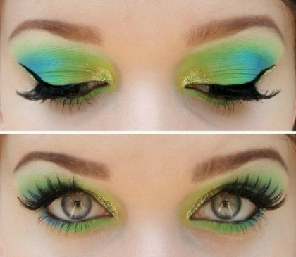 Makeup For Greenish Blue Eyes How To Apply Eye Makeup For Green And Blue Eyes Amazingmakeups