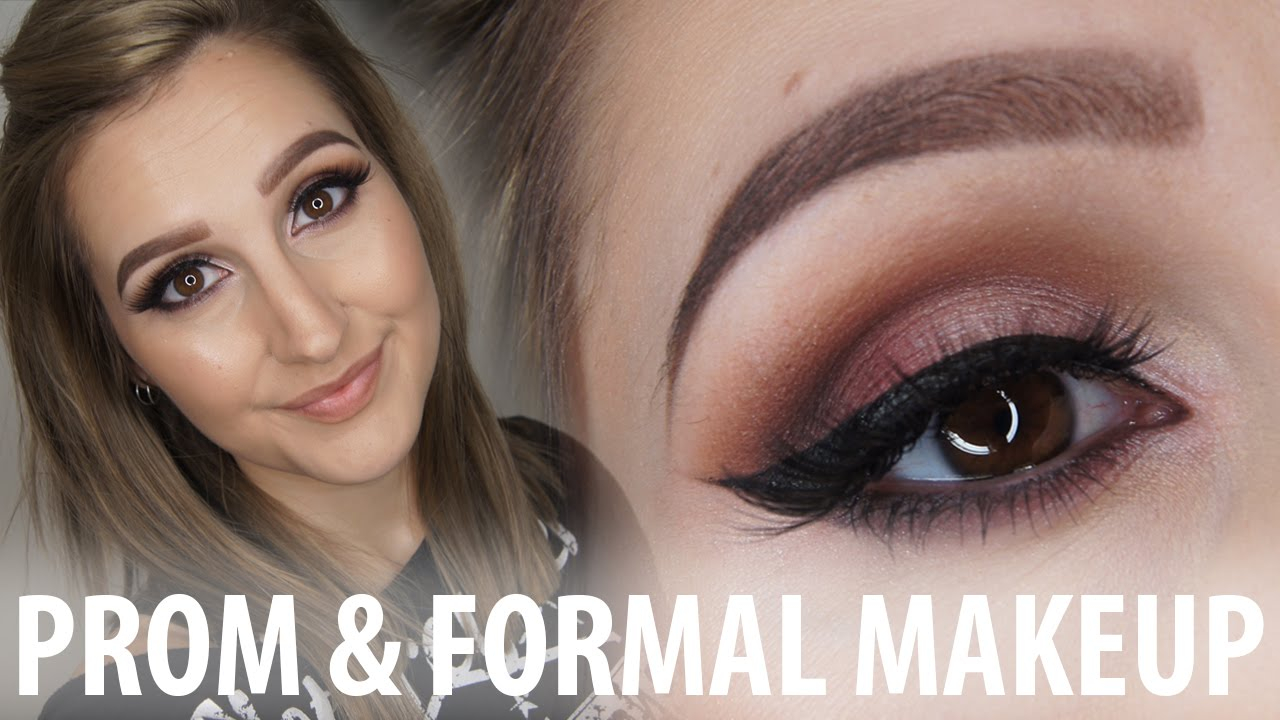 Makeup For Homecoming For Brown Eyes Promformal Makeup For Brown Eyes Makeupkaylaaa Youtube