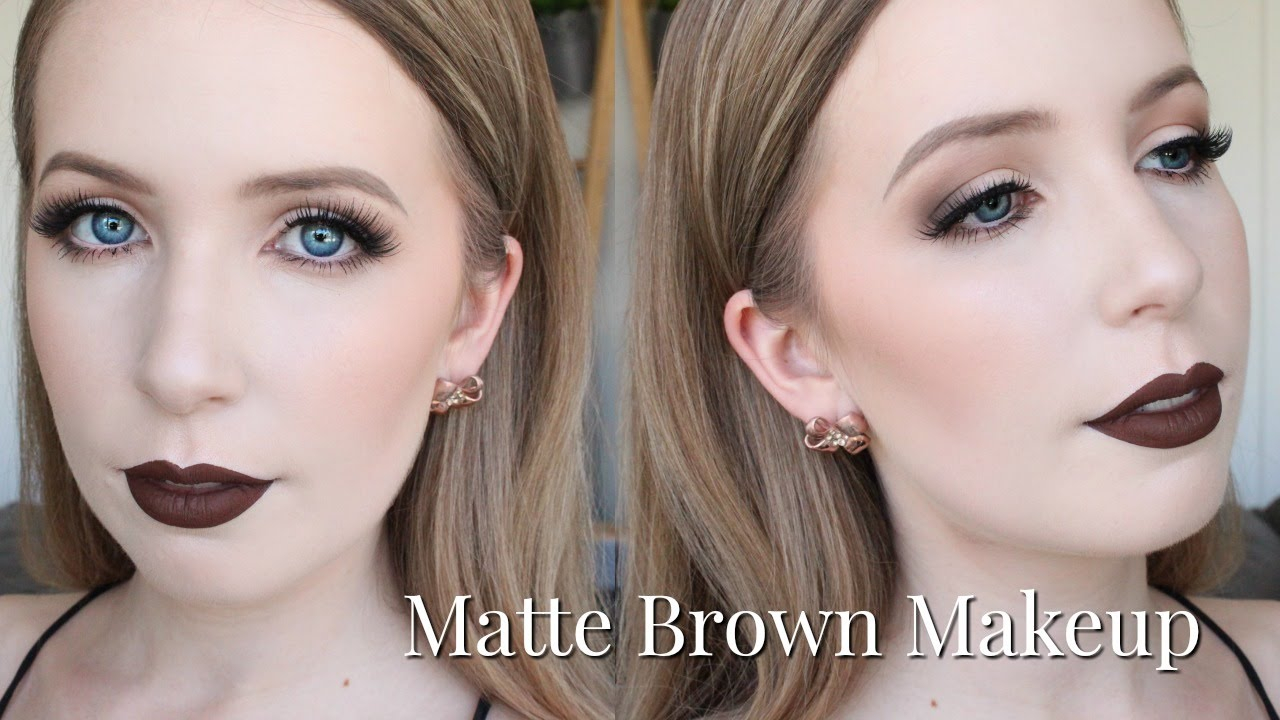 Makeup For Pale Skin Brown Eyes Chocolate Brown Makeup For Very Pale Skin Easter Inspired Tutorial