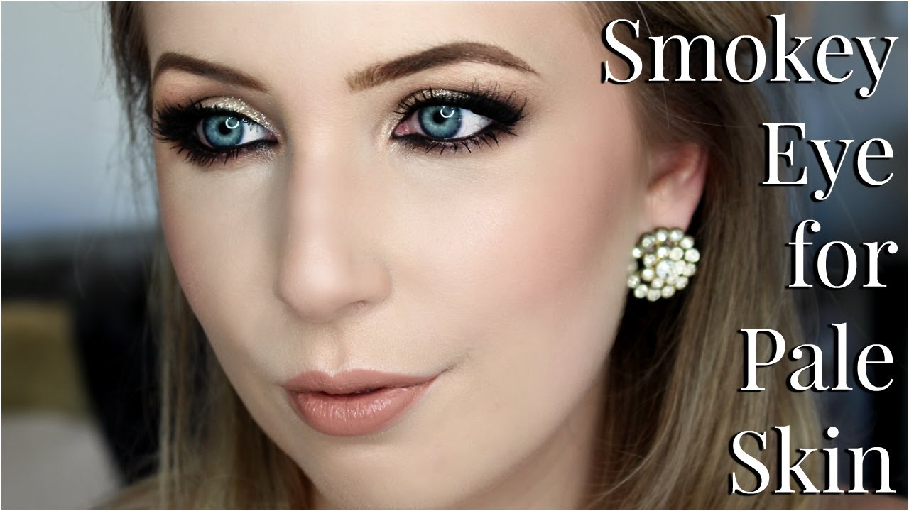 Makeup For Pale Skin Brown Eyes Smokey Eye Makeup For Pale Skin Tips Tricks Tutorial Youtube
