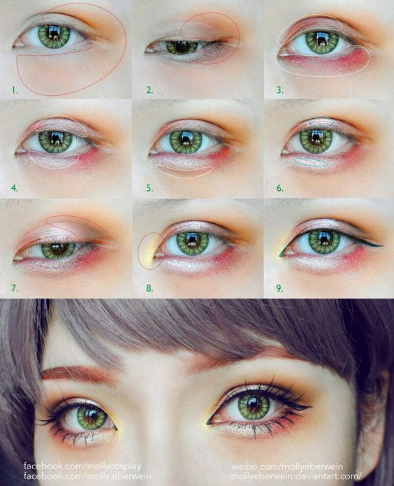 Makeup For Small Asian Eyes 10 Favorite Japanese Korean Eye Makeup Tutorials From Pinterest
