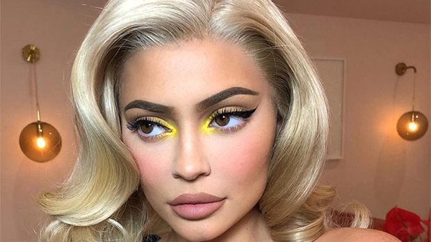 Makeup For Yellow Eyes Celebrities In Neon Eyeshadow Pics Of Kylie Jenner More