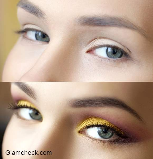 Makeup For Yellow Eyes Diy Golden Yellow Eye Makeup And How To Sport The Look