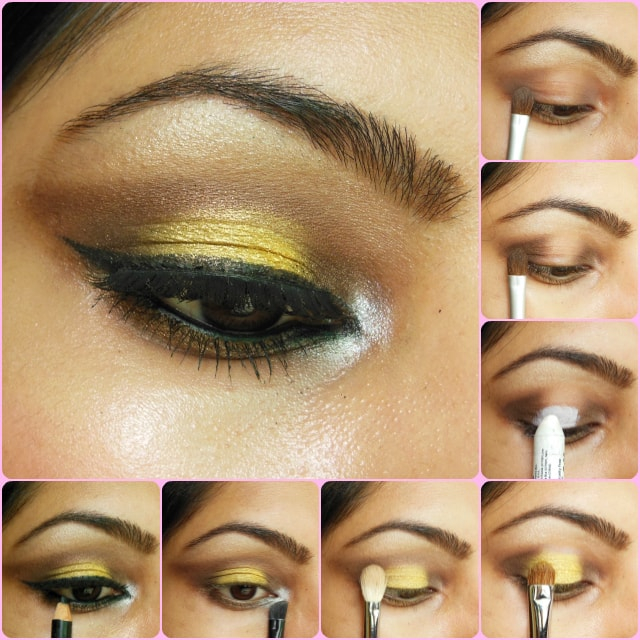 Makeup For Yellow Eyes Eye Makeup Tutorial Yellow Bronze Eyes Beauty Fashion Lifestyle