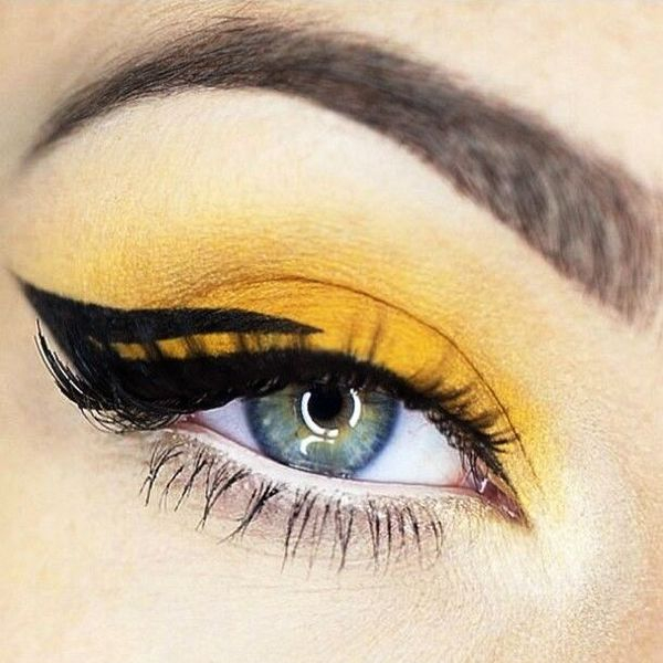 Makeup For Yellow Eyes Yellow Eye Makeup For The Divas