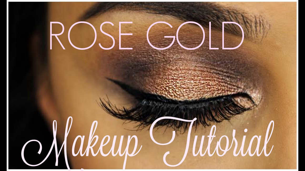 Makeup Tutorials For Green Eyes Rose Gold Eye Makeup Tutorial Makeup For Green Eyes Youtube