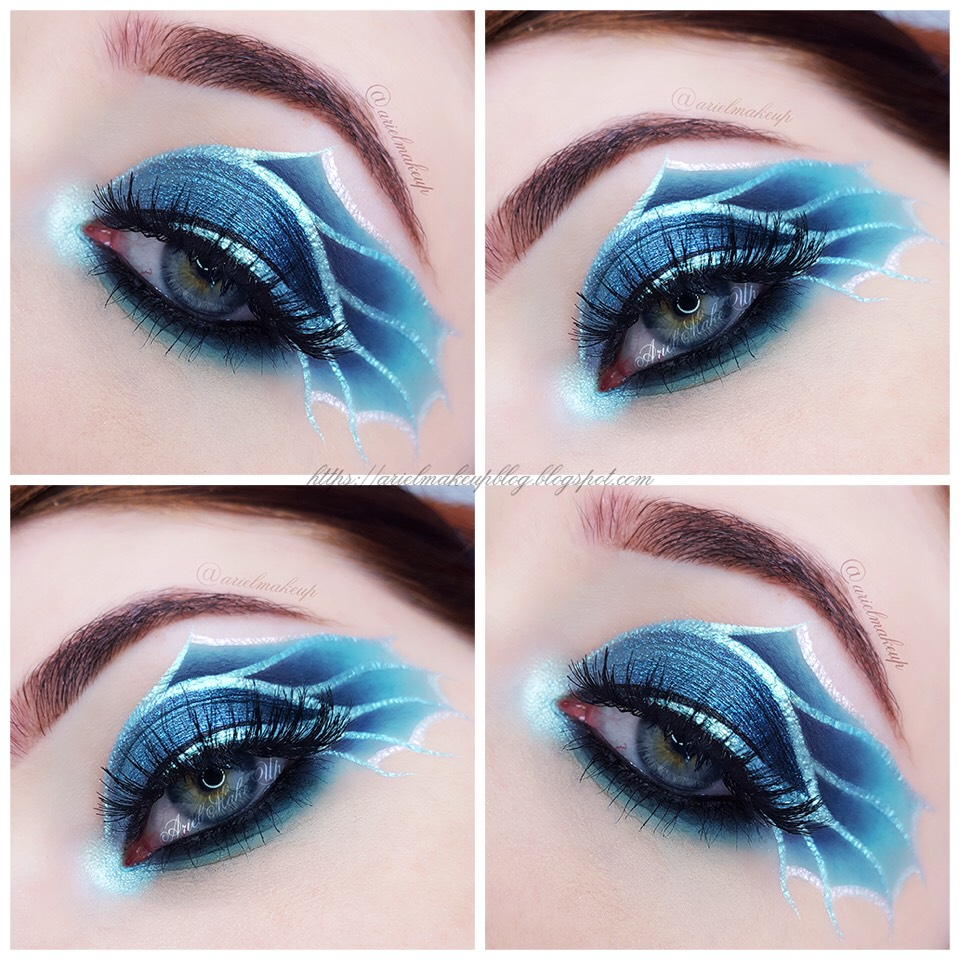 Mermaid Eye Makeup Mermaid Eyeshadow Kels Hen Musely
