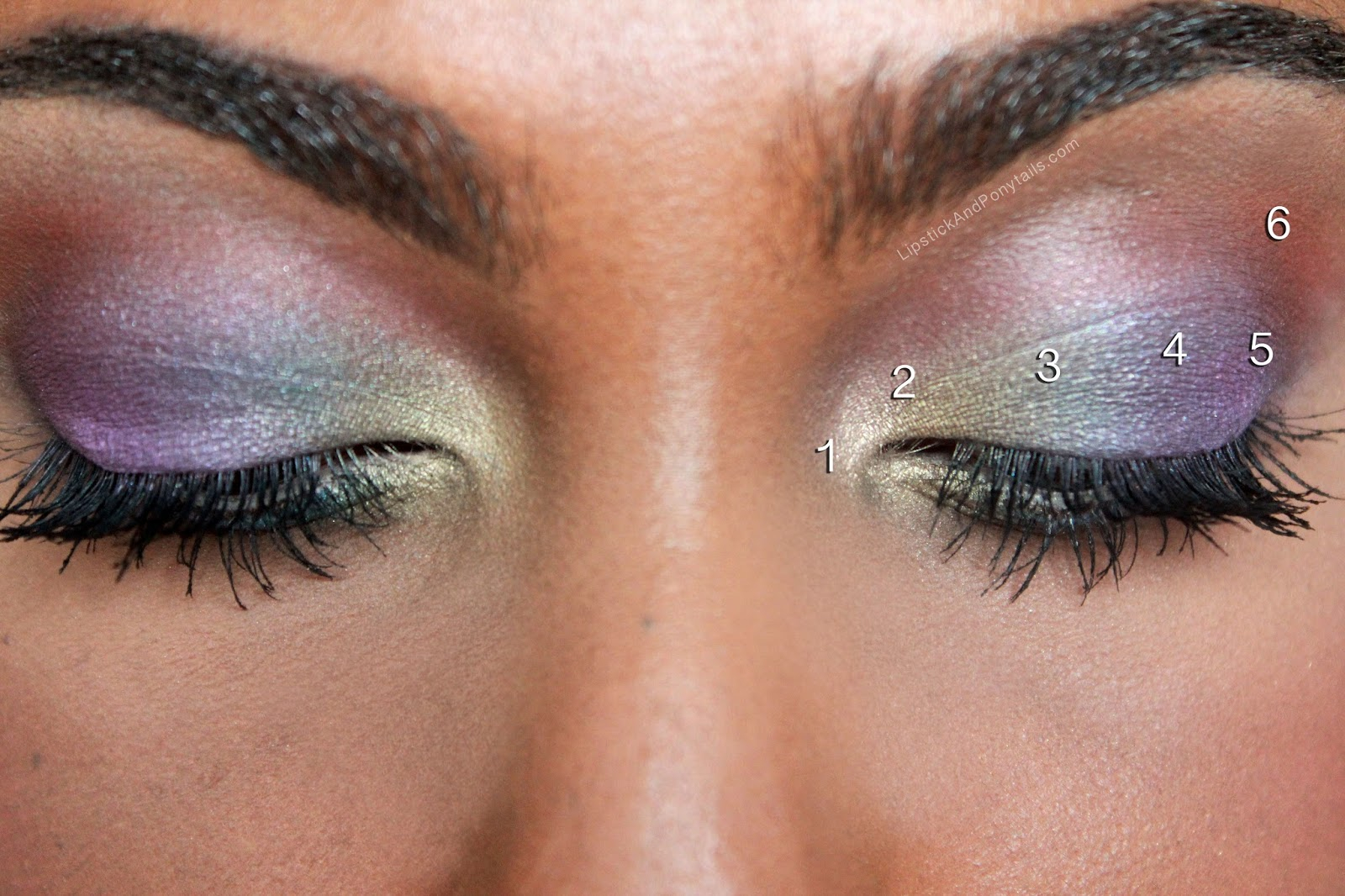 Mermaid Eye Makeup Purple Mermaid Eye Makeup Tutorial Aelida