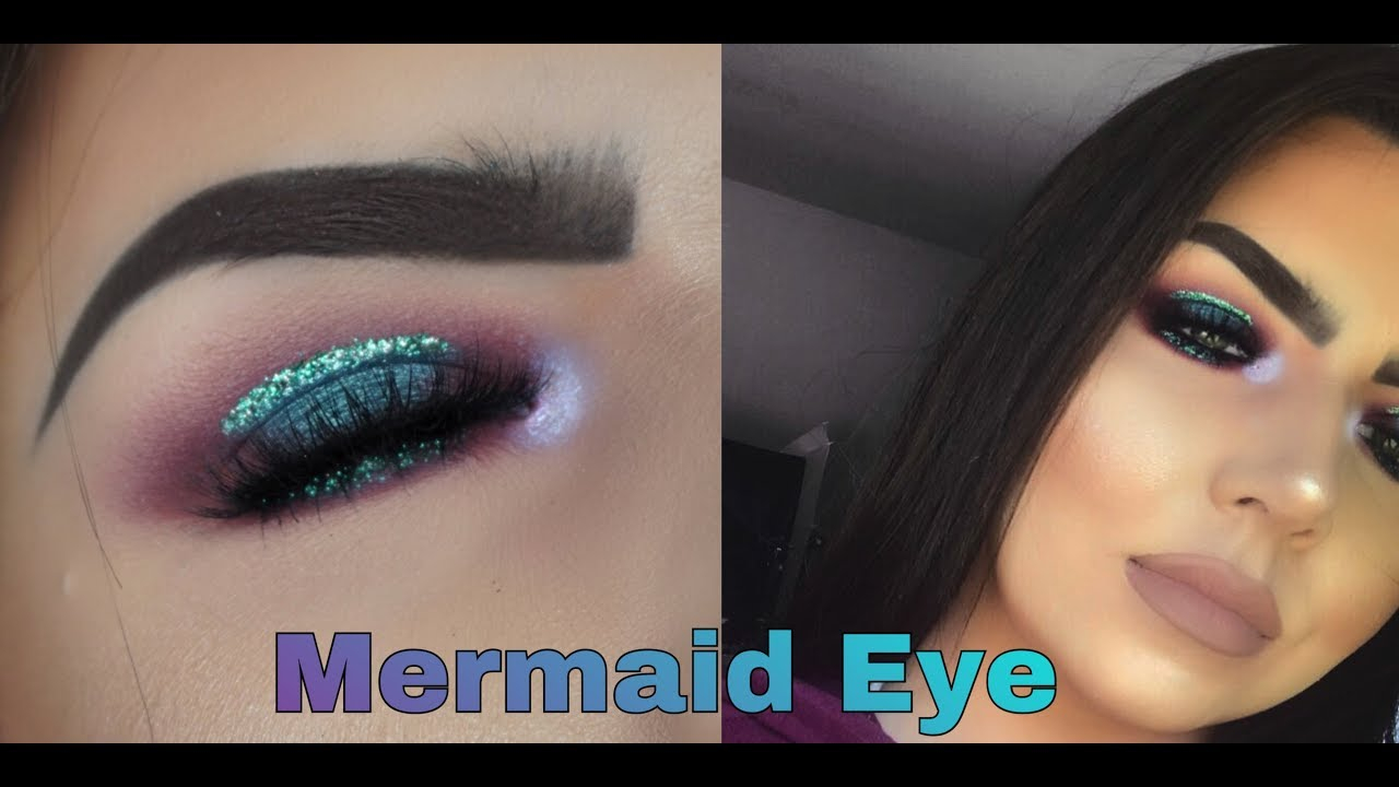 Mermaid Eye Makeup Tutorial Mermaid Halo Eye Makeup Tutorial Tempest Taylor Youtube