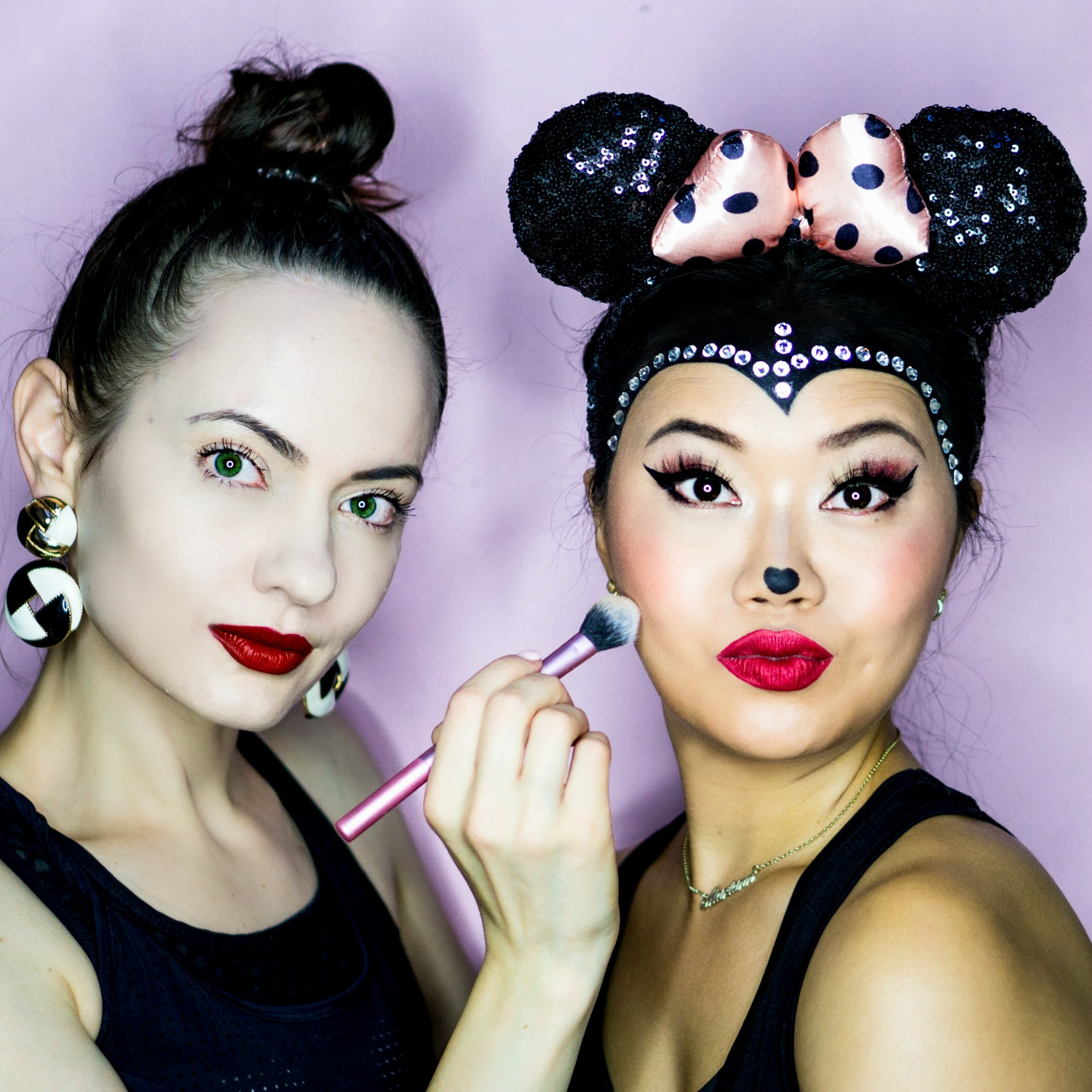 Minnie Mouse Eye Makeup Minnie Mouse Halloween Makeup Tutorial Style Sprinter