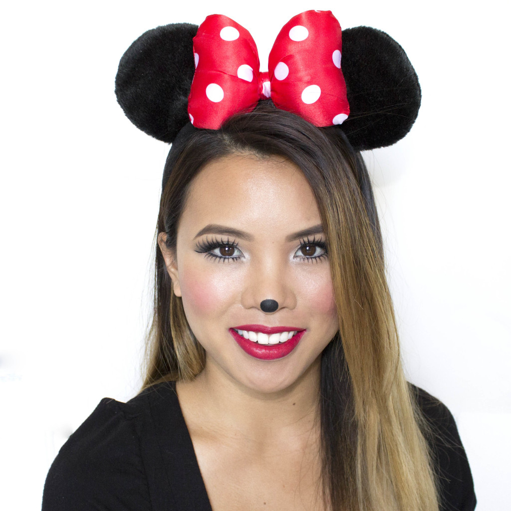 Minnie Mouse Eye Makeup Minnie Mouse Makeup Tutorial