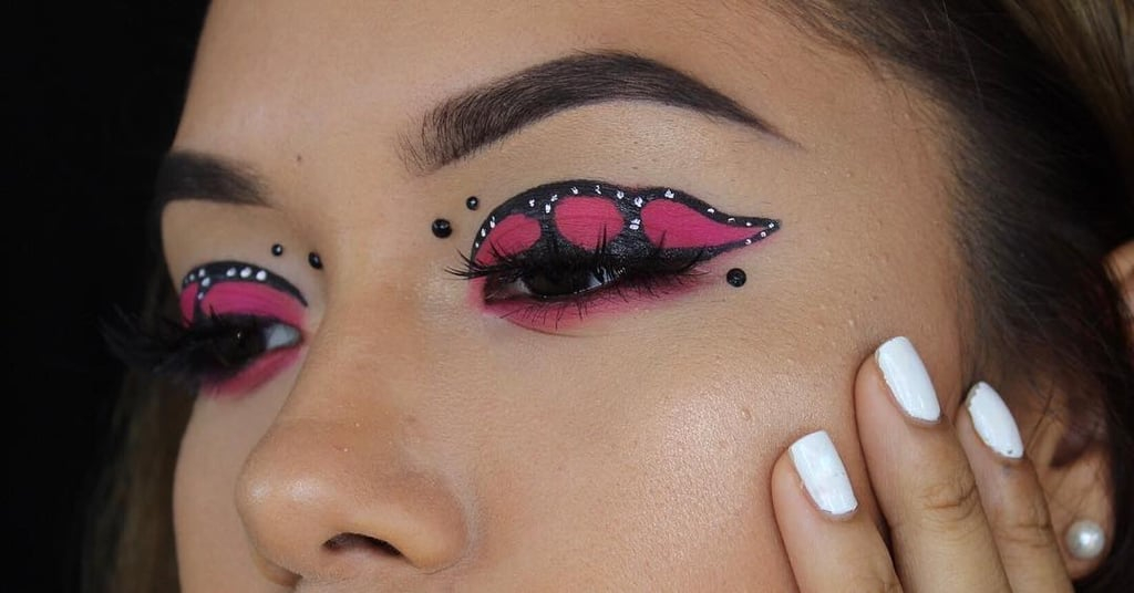 Monarch Butterfly Eye Makeup Butterfly Eye Makeup Instagram Beauty Trend Popsugar Beauty
