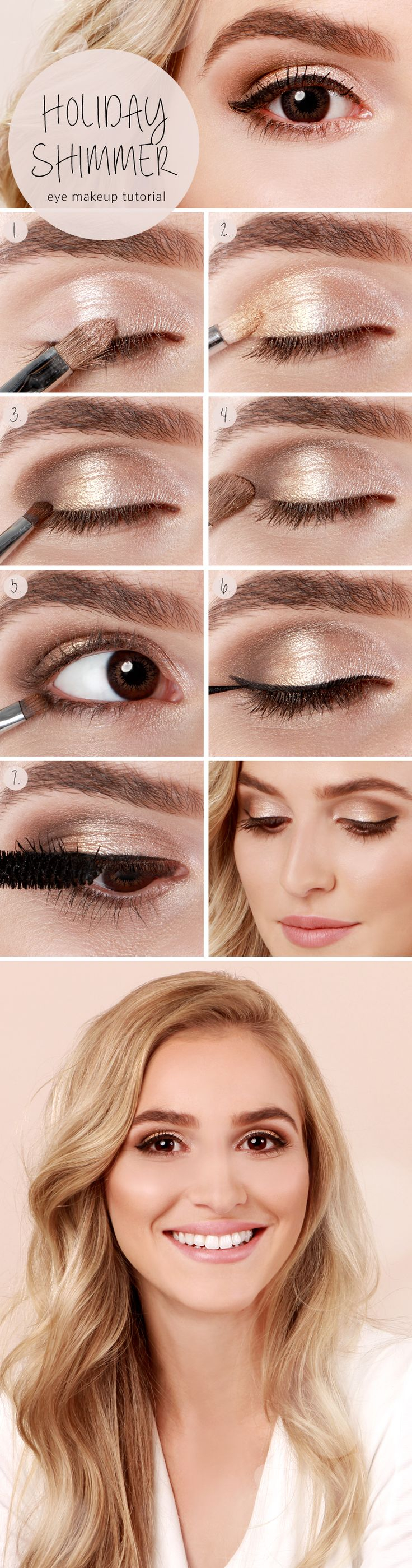 Natural Eye Makeup For Brown Eyes 27 Pretty Makeup Tutorials For Brown Eyes Styles Weekly