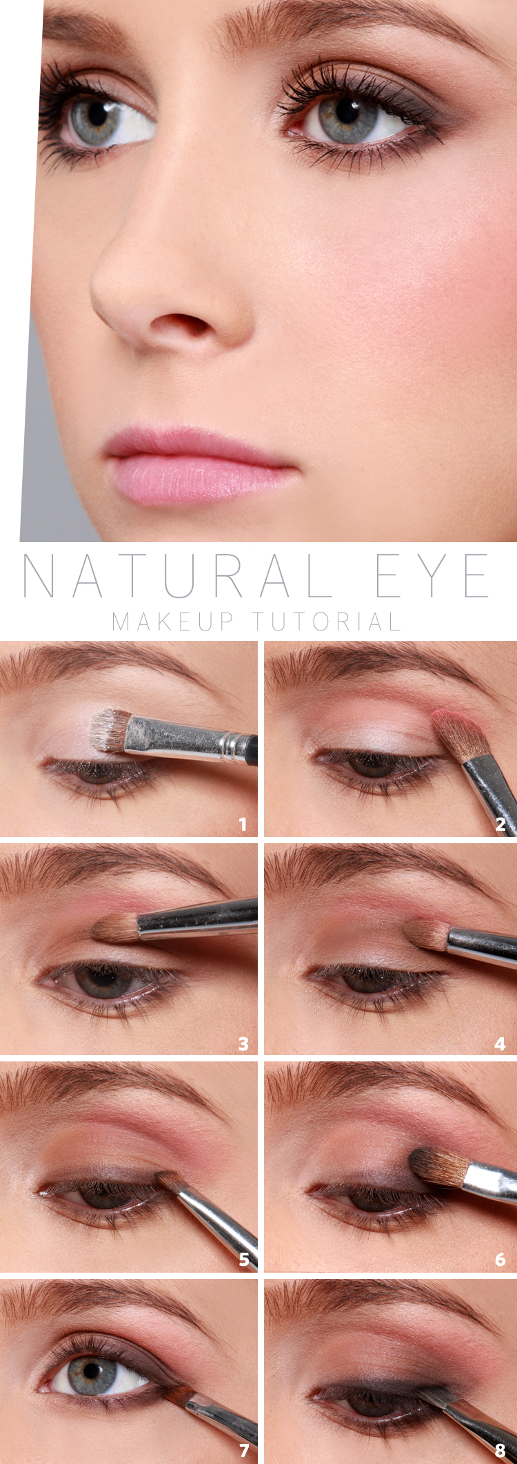 Natural Looking Eye Makeup Lulus How To Natural Eye Makeup Tutorial Lulus Fashion Blog