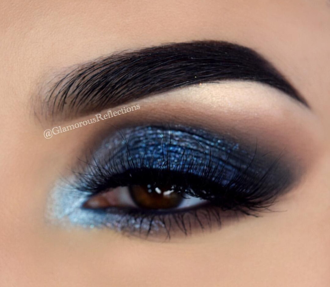 Navy Blue Eye Makeup 10 Blue Eyeshadow Looks You Should Totally Own This Party Season