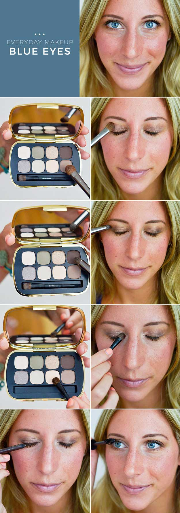 Night Out Makeup For Blue Eyes 34 Best Makeup Tutorials For Day To Night Looks The Goddess