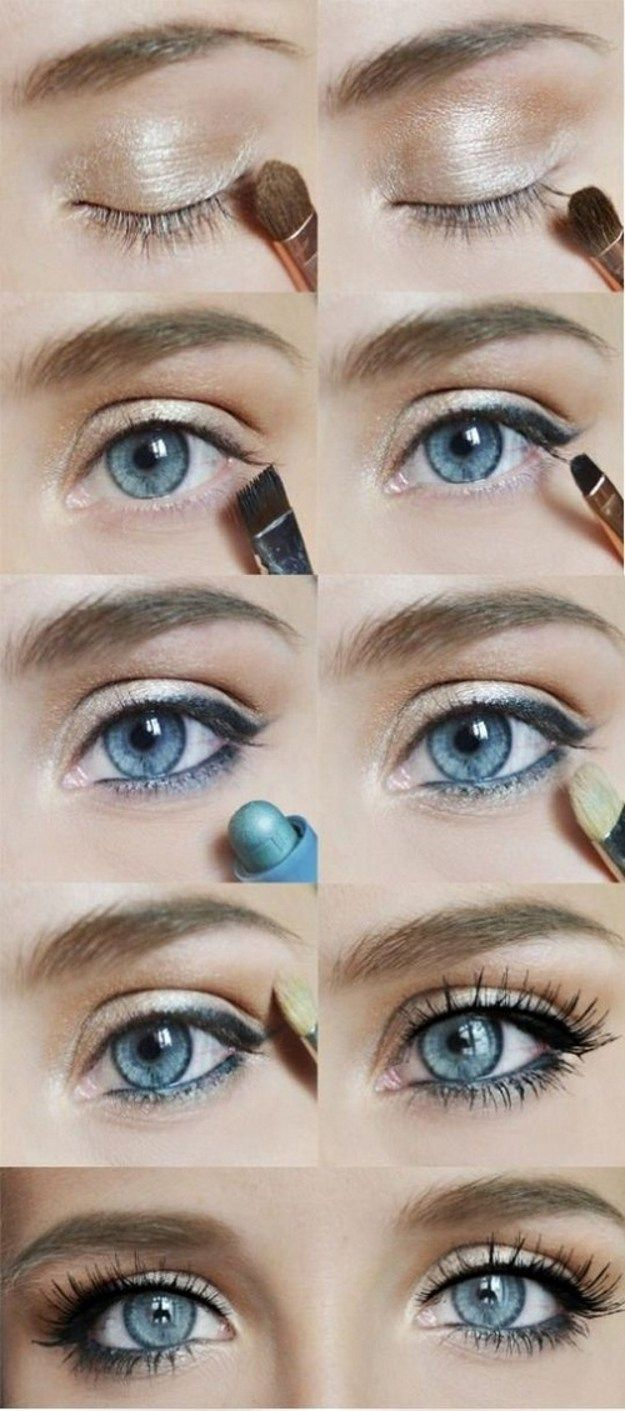 Night Out Makeup For Blue Eyes Best Ideas For Makeup Tutorials How To Do Subtle Eye Makeup