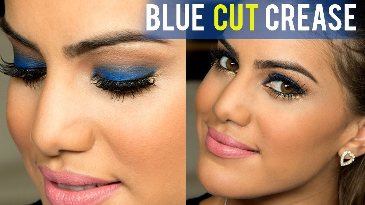 Night Out Makeup For Blue Eyes Night Out Blue Makeup Youtube