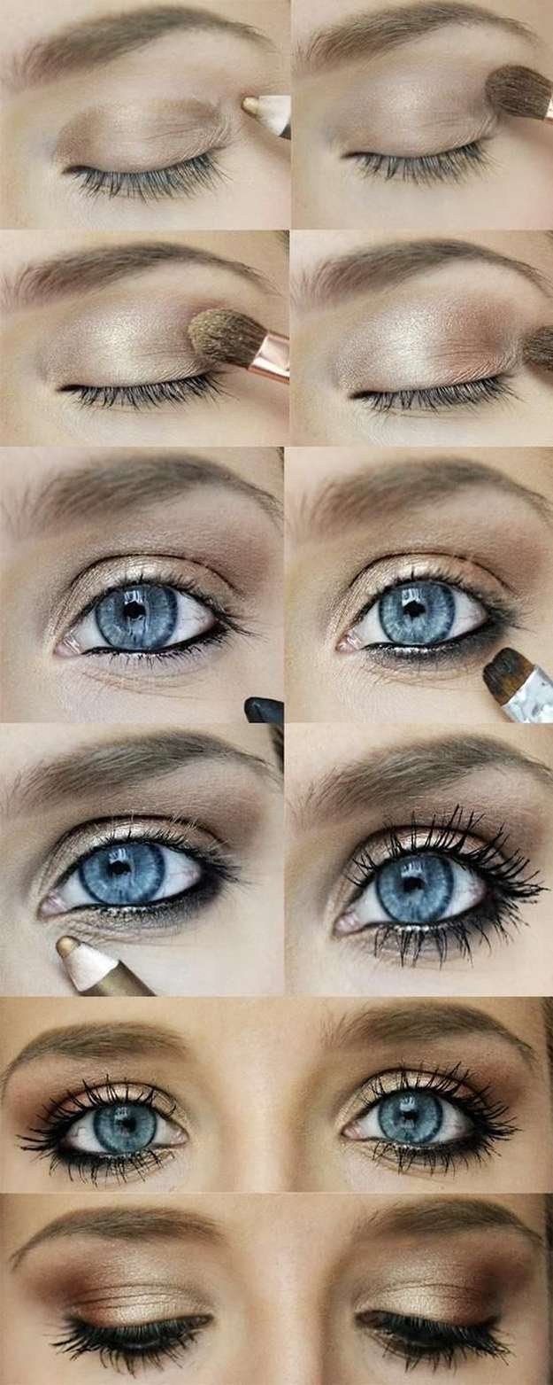 Night Out Makeup For Blue Eyes Smokey Eye Night Out Makeup Tutorials