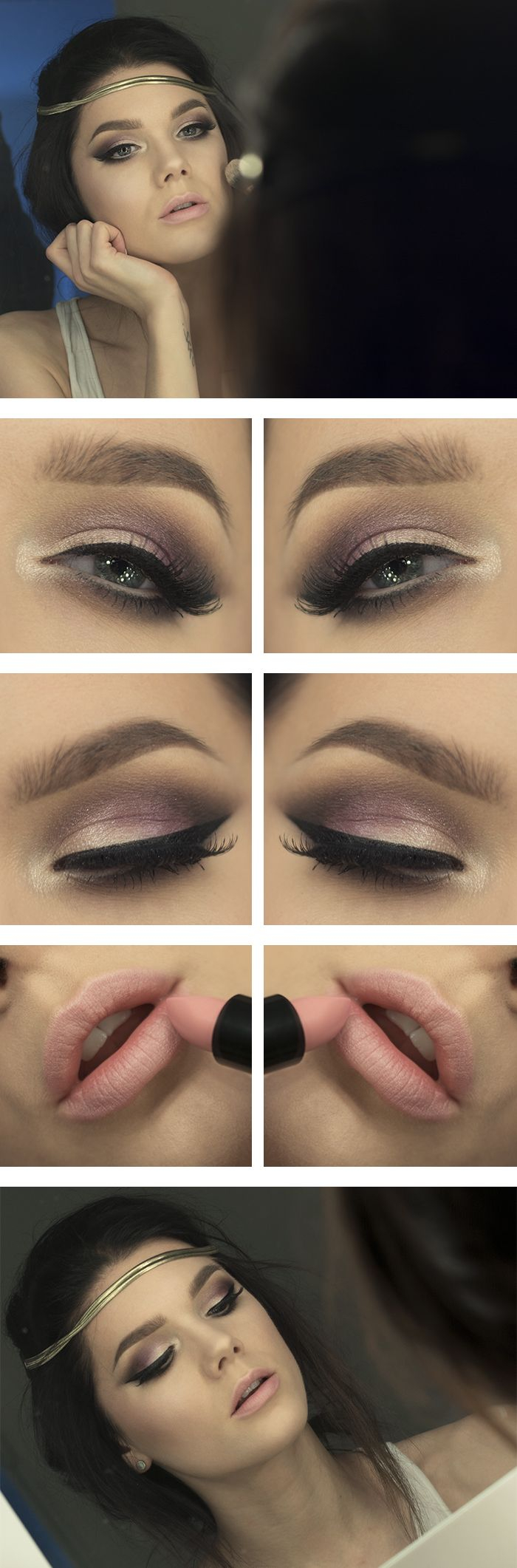 Nude Eye Makeup Tutorial 13 Fashionable Makeup Ideas And Tutorials With Nude Lips Styles Weekly