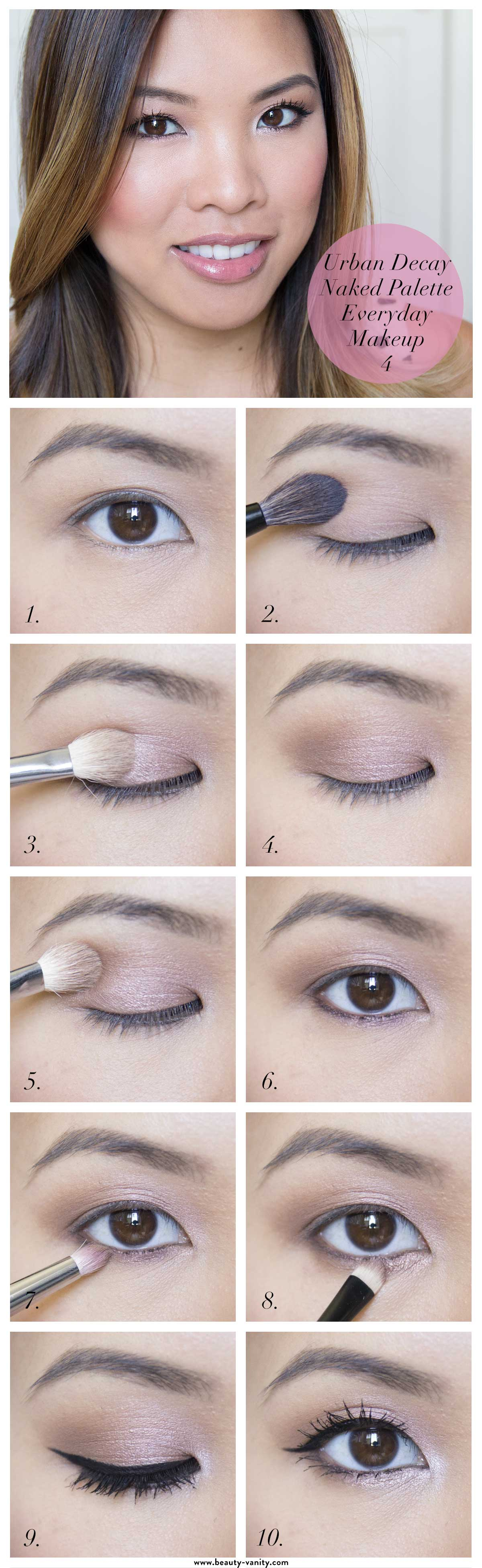 Nude Eye Makeup Tutorial Quick And Easy Polished Makeup For Spring