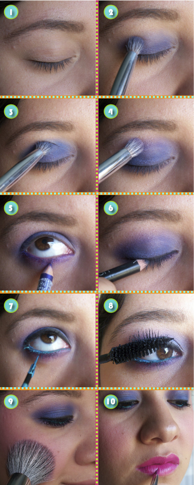 Outrageous Eye Makeup The Style Dossier Makeup Monday How To Do 80s Makeup