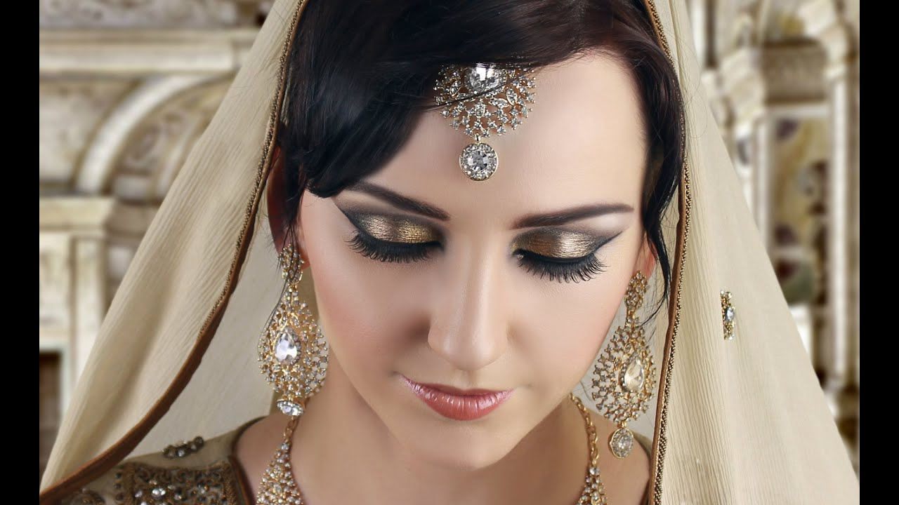 Pakistani Eye Makeup Step By Step Bronze Smokey Eye Makeup Tutorial Indian Asian Pakistani