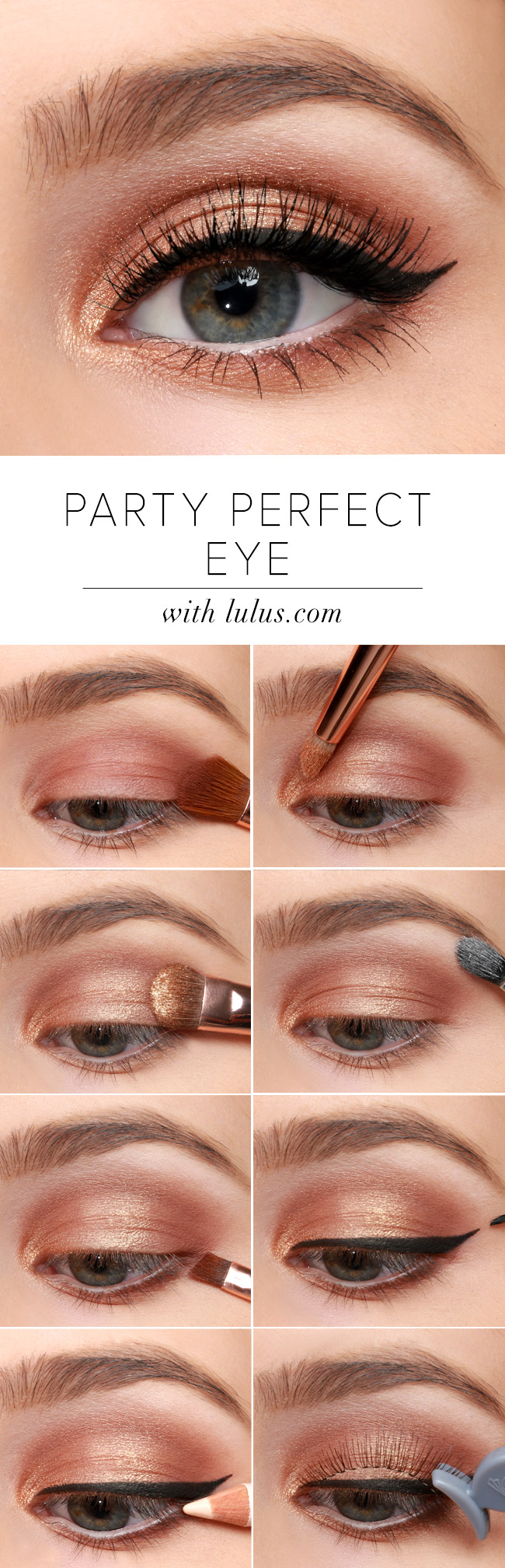 Party Eye Makeup Lulus How To Party Perfect Eye Makeup Tutorial Lulus Fashion Blog