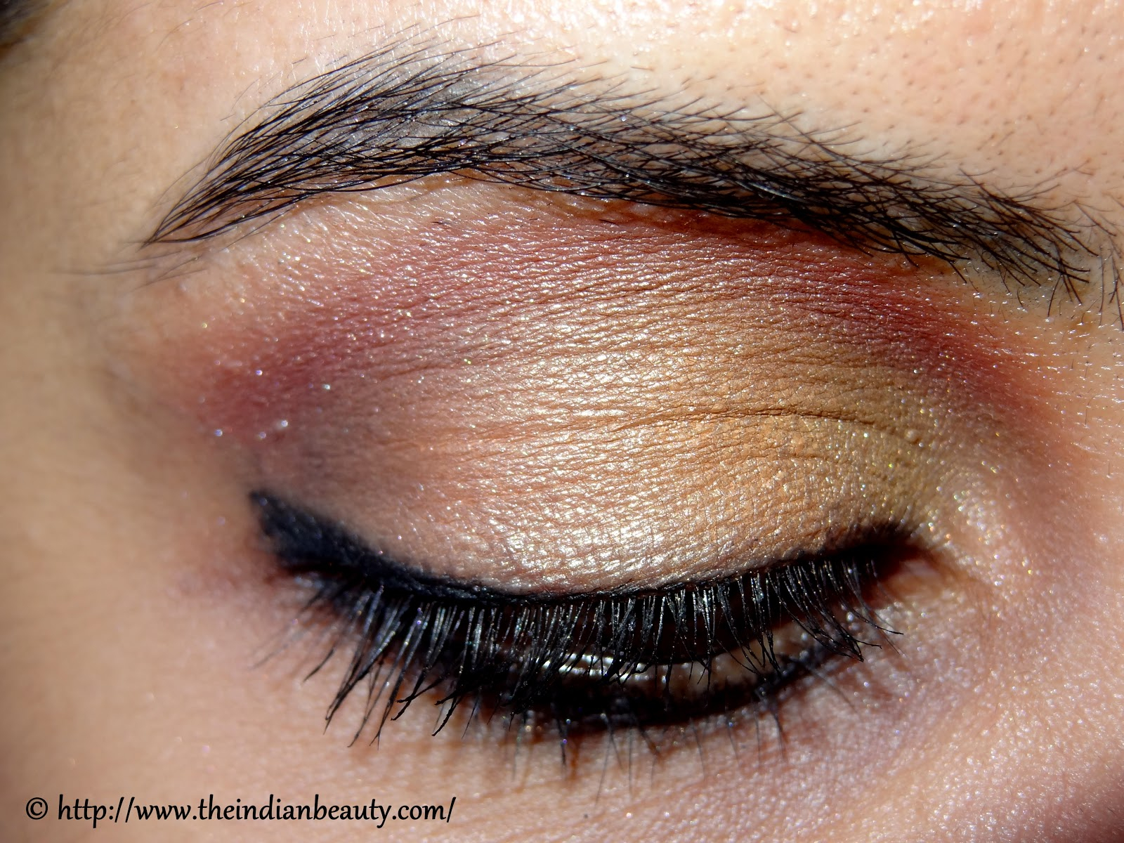 Party Eye Makeup Subtle Orange And Red Party Eye Make Up Tutorial The Indian Beauty