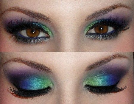 Peacock Inspired Eye Makeup Beautyviralcreek Vcreekbeauty Twitter