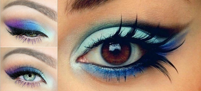 Peacock Inspired Eye Makeup Types Of Indian Bridal Eye Makeup Blog