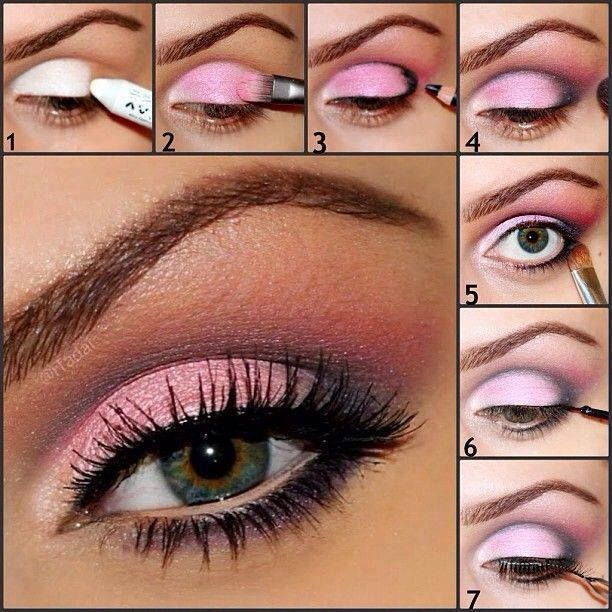 Pink Makeup For Brown Eyes Best Ideas For Makeup Tutorials Pink Eye Makeup Tutorial Makeup