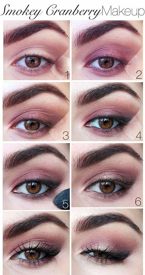 Pink Makeup For Brown Eyes How To Do Smokey Eye Makeup Top 10 Tutorial Pictures For 2019