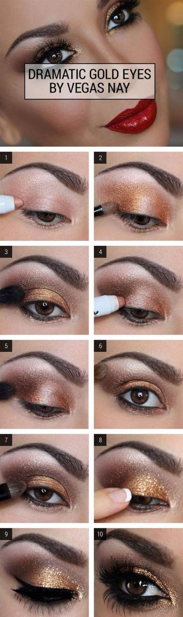 Pretty Eye Makeup For Brown Eyes Gorgeous Easy Makeup Tutorials For Brown Eyes Makeup Tutorials