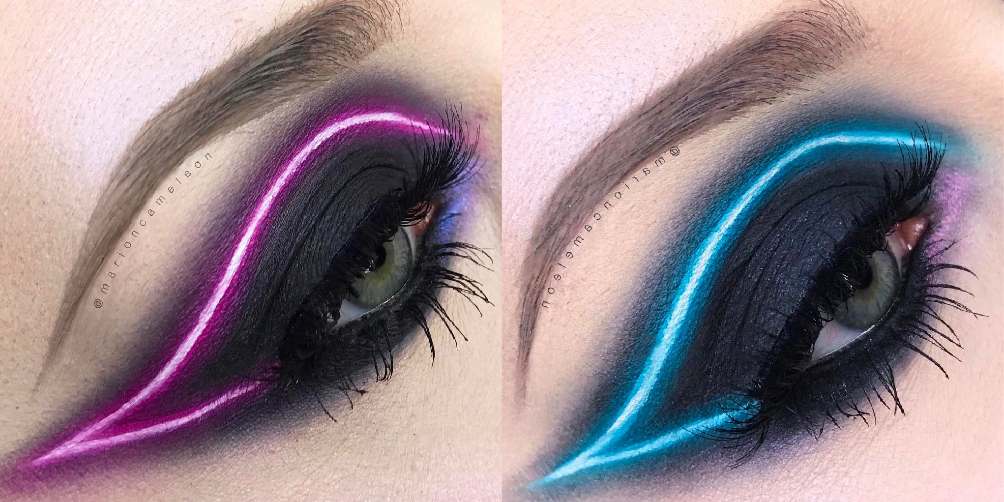Pretty Light Eye Makeup You Need To Try The New Neon Light Makeup Trend