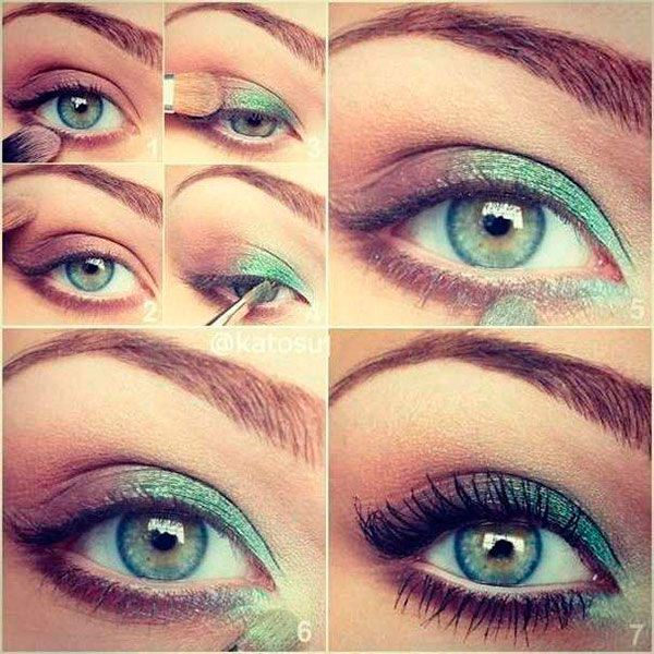 Prom Makeup Green Eyes Makeup For Green Eyes Prom Makeup Features A Young Girl