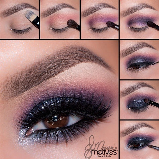 Purple Black Eye Makeup 13 Glamorous Smoky Eye Makeup Tutorials For Stunning Party Night